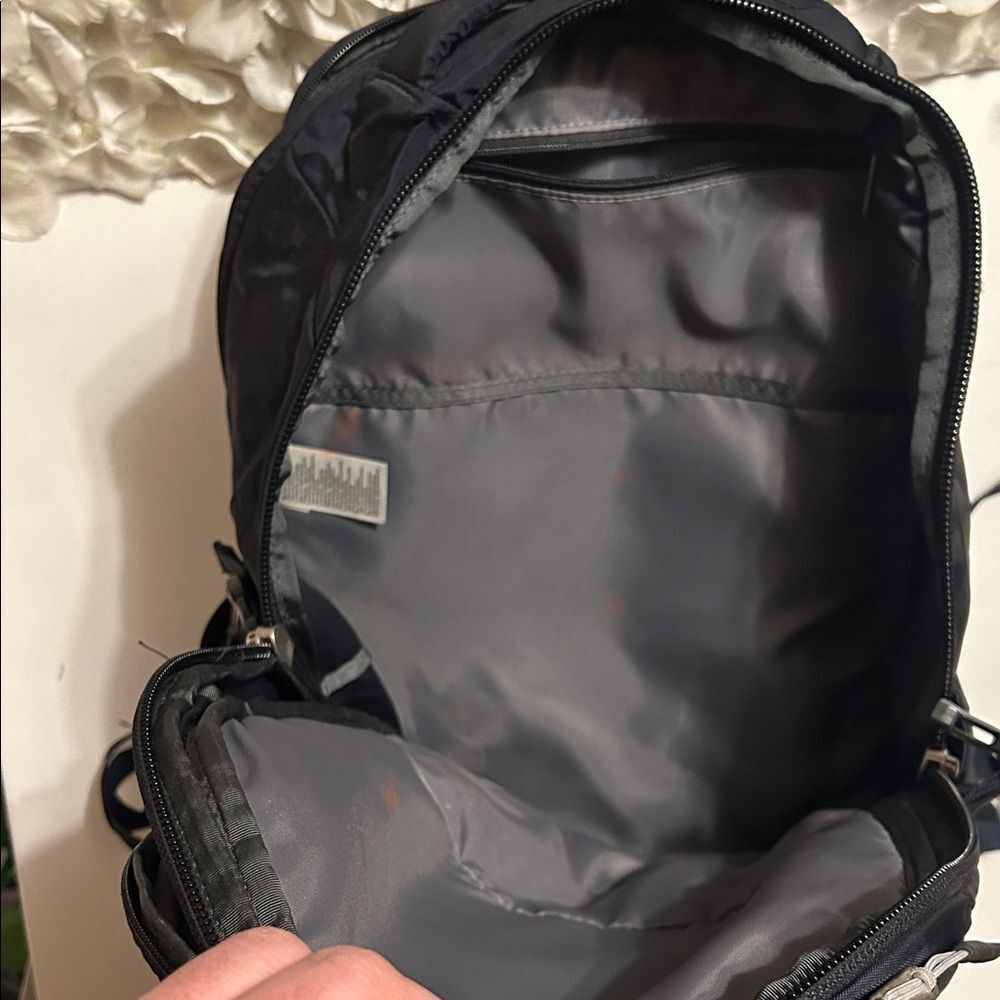 The North Face Black and Navy Backpack - Picture 4 of 7